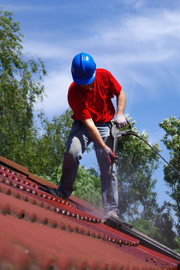 Cleaning Roof